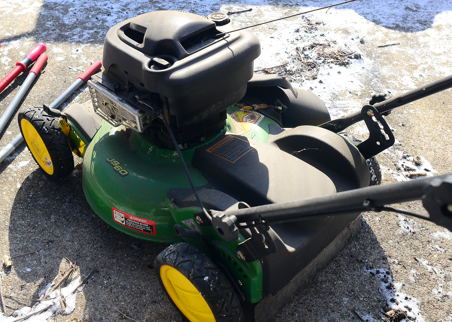 John Deere JS60 Push Mower EBTH